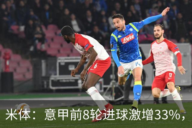 米体：意甲前8轮进球激增33%，裁判尺度与战术改变是主因